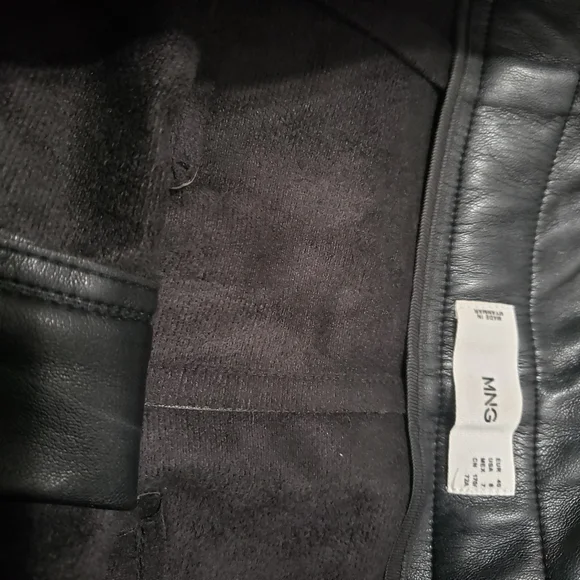 High Waisted Faux Leather Pants - Picture 8 of 10